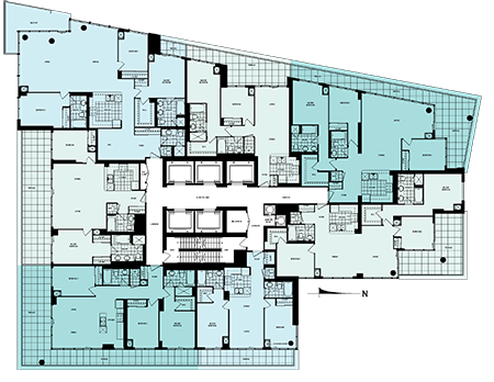 33 Bay st floor plan